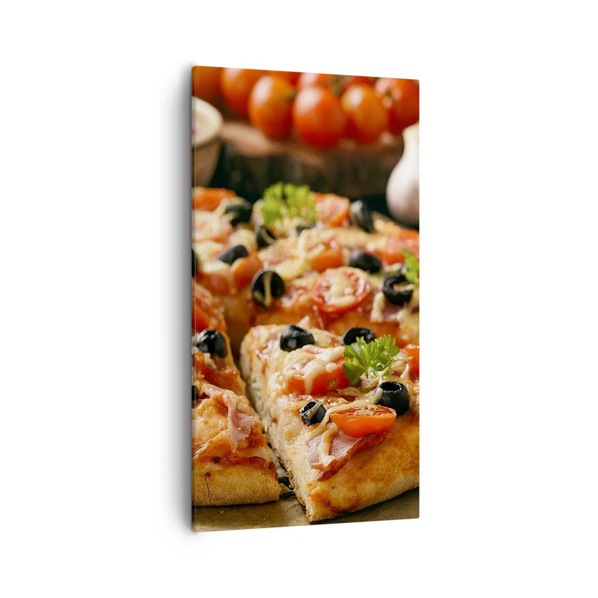 Bild auf Leinwand - Leinwandbild - Du bist schon wieder davongekommen - 55x100 cm