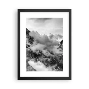 Poster in einem schwarzem Rahmen - Schön und grausam - 30x40 cm