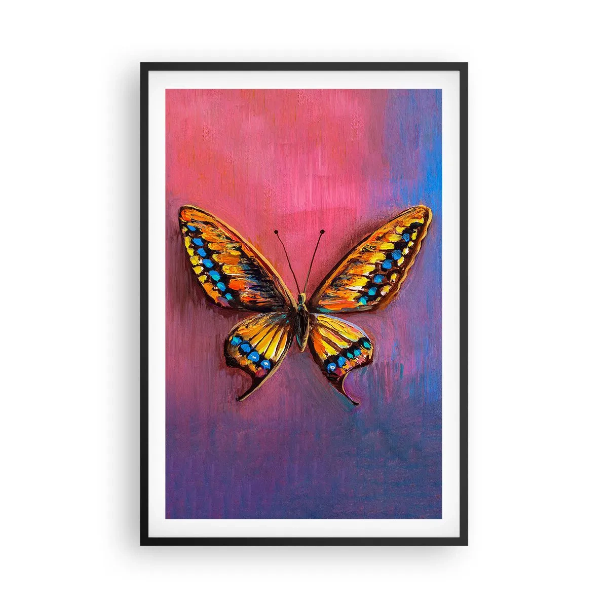 Poster in einem schwarzem Rahmen - Ein Juwel der Natur - 61x91 cm