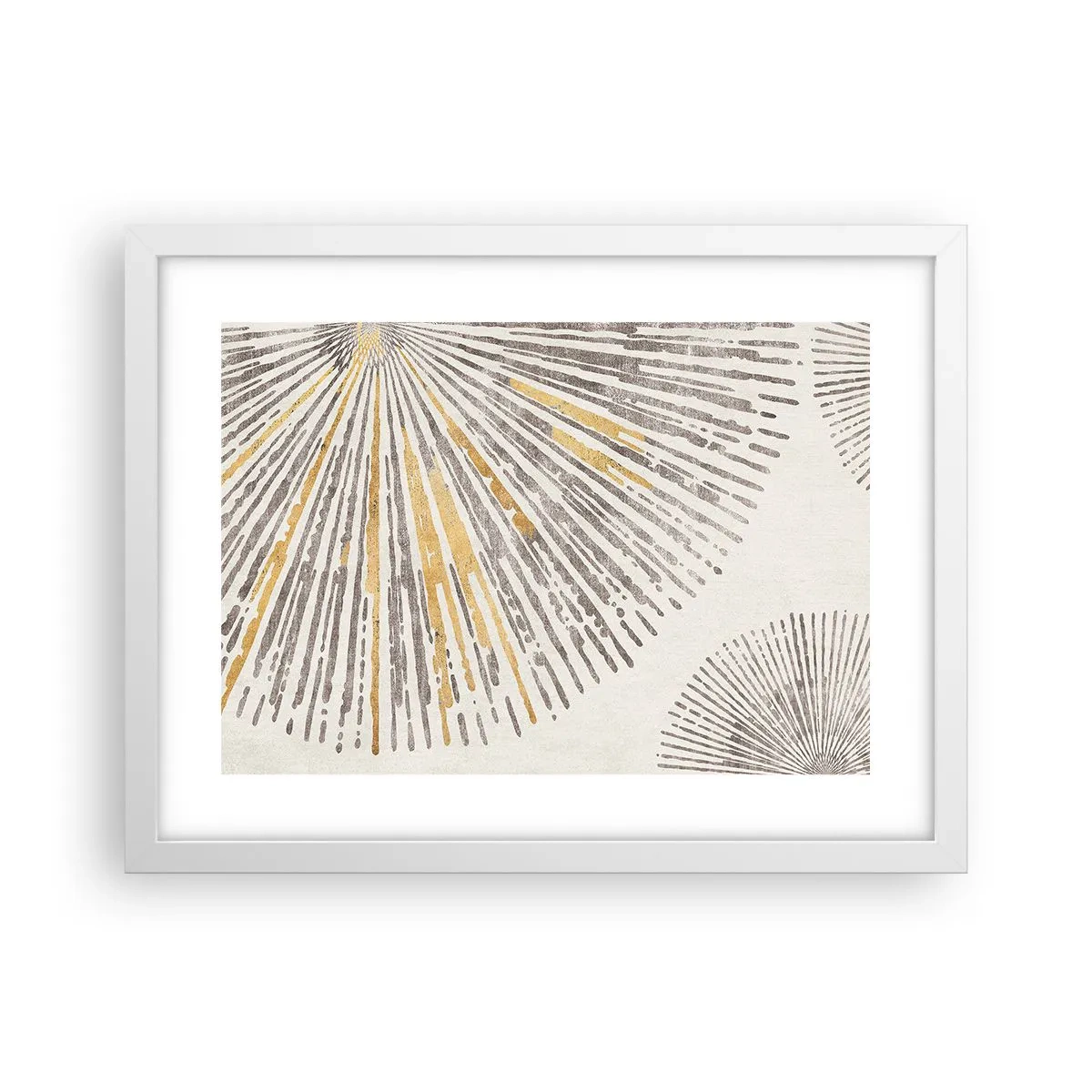 Poster in einem weißen Rahmen - Schönheit des Strahls - 40x30 cm