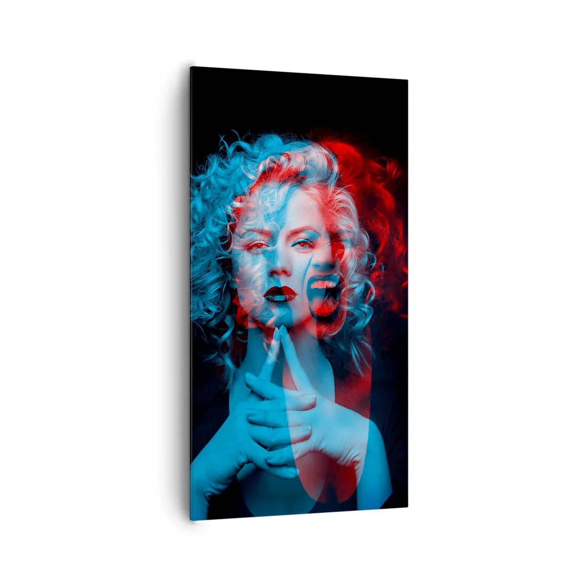 Bild auf Leinwand - Leinwandbild - Alter Ego - 65x120 cm