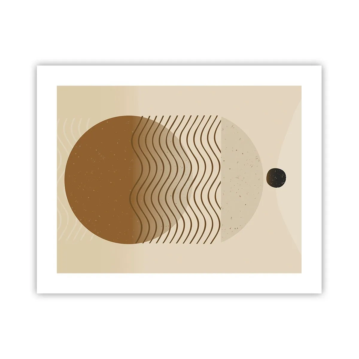 Poster - Zur Entstehung geometrischer Figuren - 50x40 cm