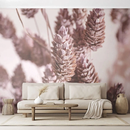 Selbstklebende Fototapete Deluxe Sticker - Scheinbar unauffällig - Getrocknete Blume, Blume, Wiese - 250x175 cm
