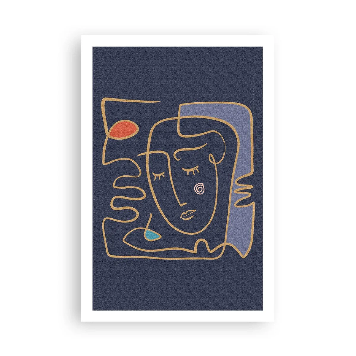 Poster - In Gedanken - 61x91 cm