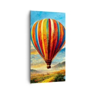 Bild auf Leinwand - Leinwandbild - In der Stille sieht man mehr - 65x120 cm