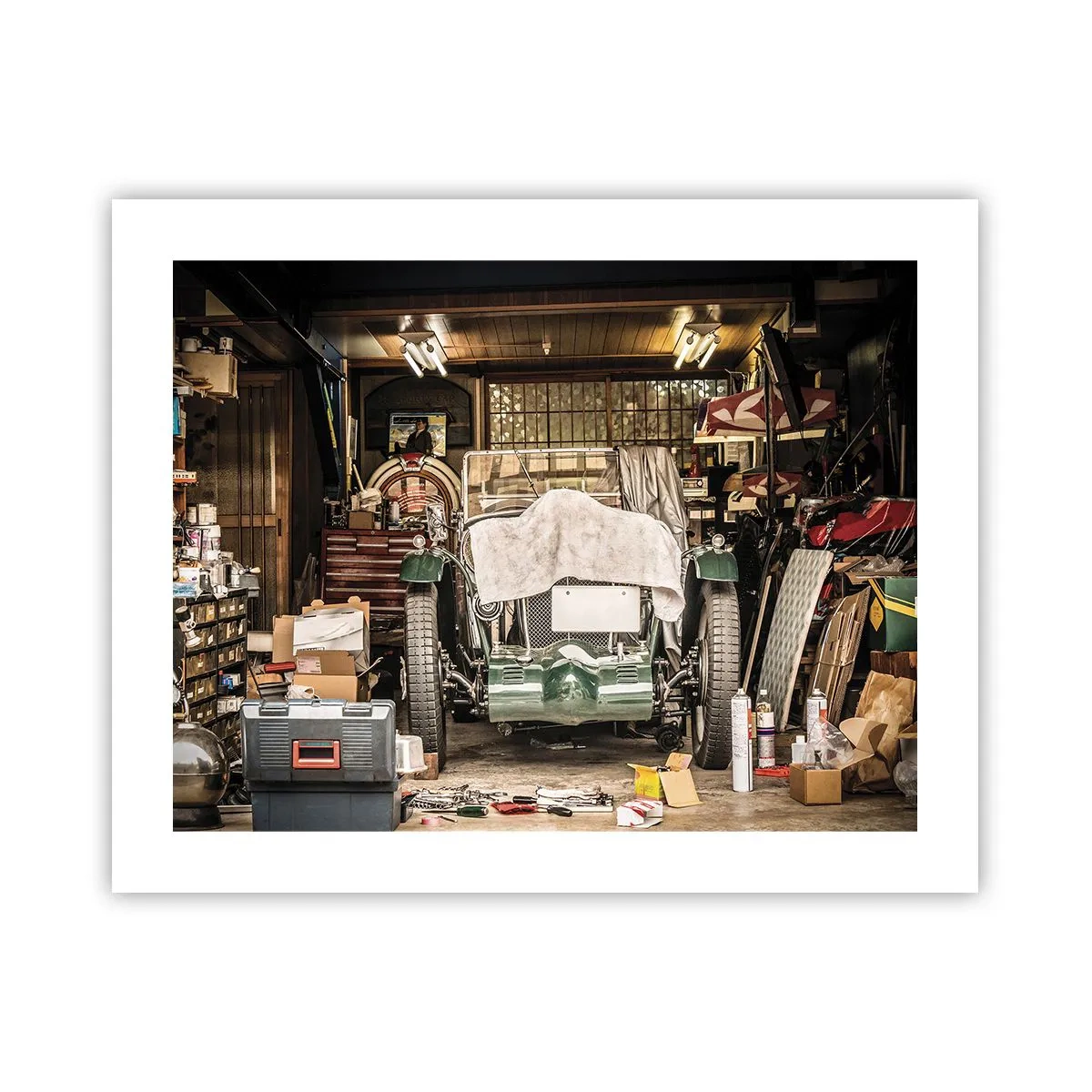 Poster - Zurück in die Vergangenheit - 50x40 cm