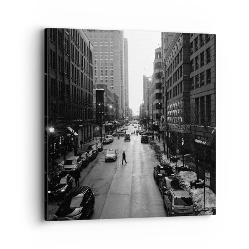 Bild auf Leinwand - Leinwandbild - Ein weiterer Tag wie jeder andere Tag - 40x40 cm