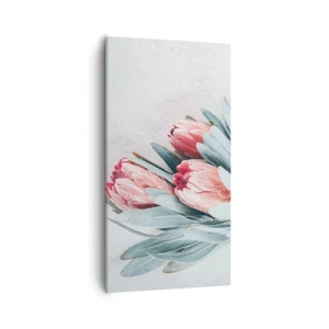 Bild auf Leinwand - Leinwandbild - Schämen sich für ihre eigene Schönheit - 55x100 cm