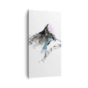 Bild auf Leinwand - Leinwandbild - Vom Teufel sprechen - 65x120 cm