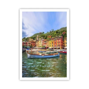 Poster - Italienischer Morgen - 70x100 cm