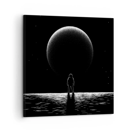 Bild auf Leinwand - Leinwandbild - Angesicht zu Angesicht - 60x60 cm