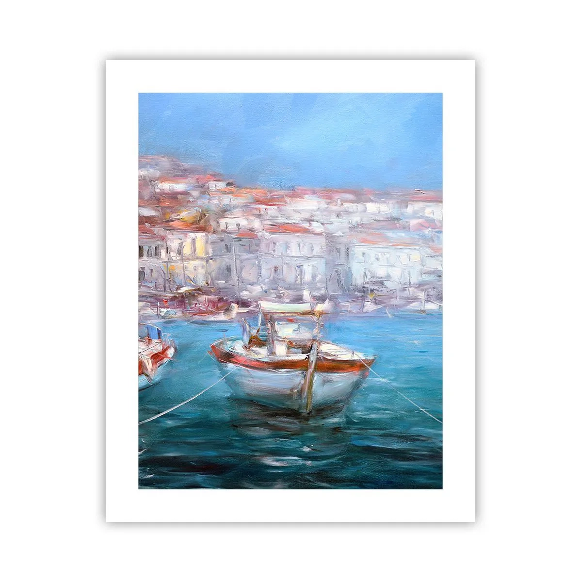 Poster - Italienische Bucht - 40x50 cm