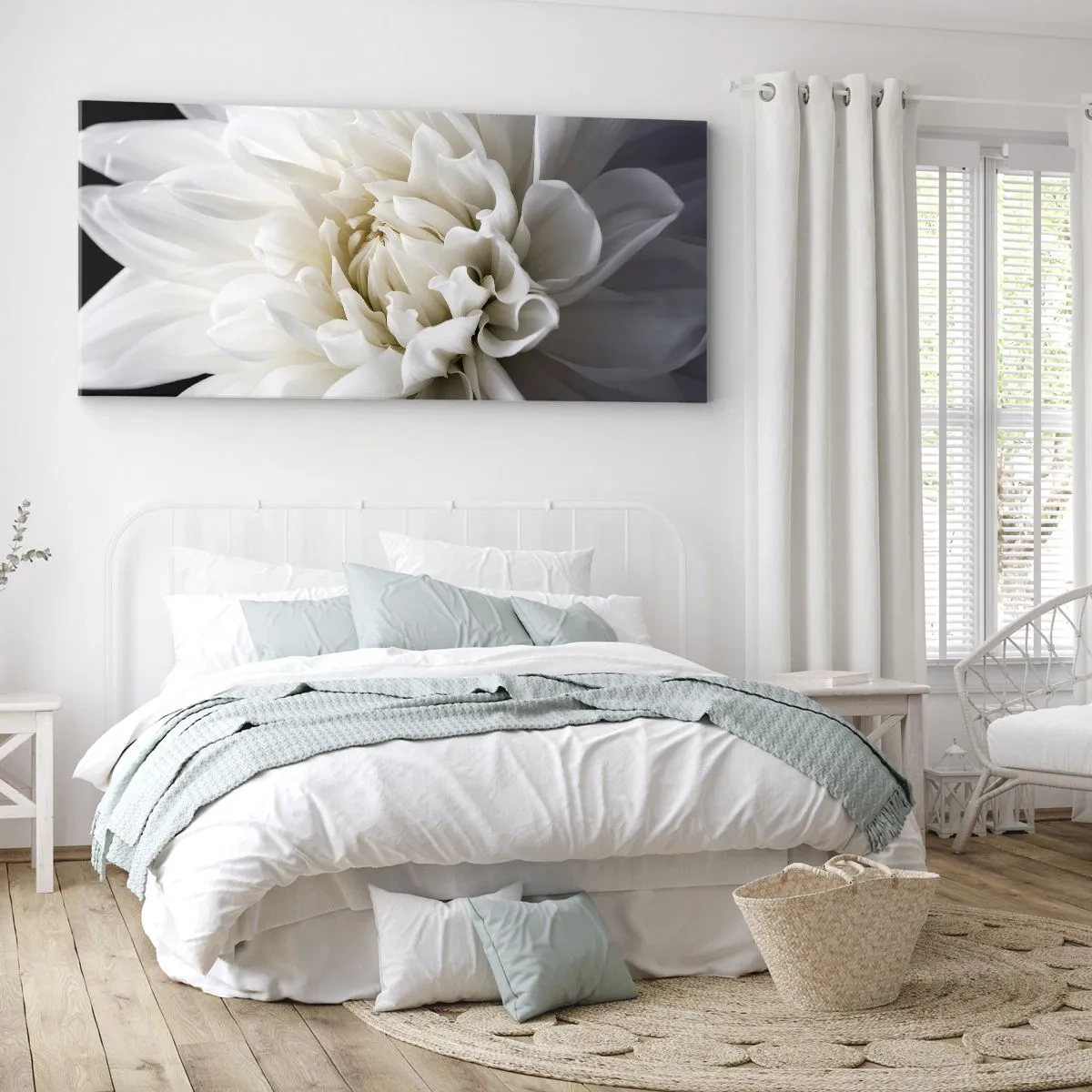 Bild auf Leinwand - Leinwandbild - Der Morgen der Braut - 100x40 cm