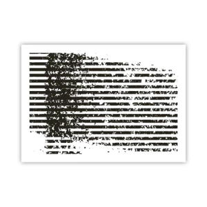 Poster - Rhythmus und Rauschen - 70x50 cm