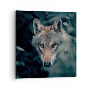 Bild auf Leinwand - Leinwandbild - Jäger - 70x70 cm