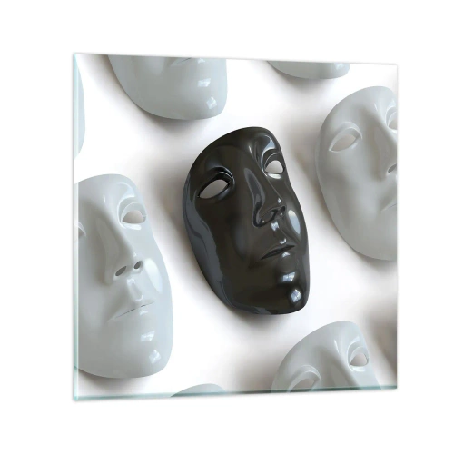 Glasbild - Bild auf glas - Wie hebt man sich ab? - 60x60 cm