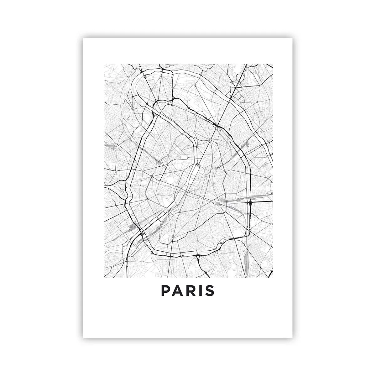 Poster - Pariser Blume - 70x100 cm