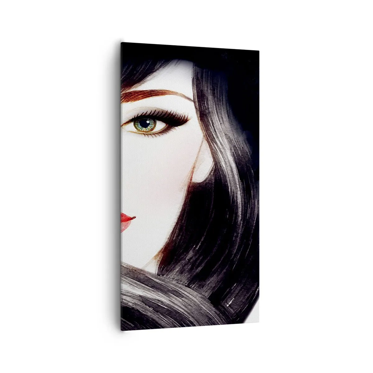 Bild auf Leinwand - Leinwandbild - Saphir-Optik - 65x120 cm