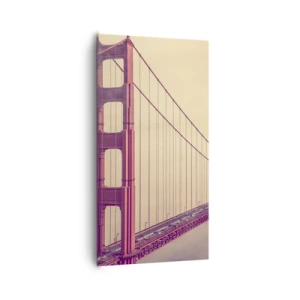 Bild auf Leinwand - Leinwandbild - Zwischen Himmel und Erde - 65x120 cm