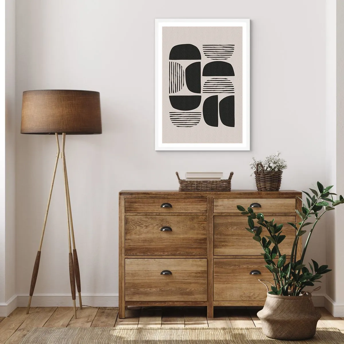 Poster in einem weißen Rahmen - Halbherzige Deals - 70x100 cm