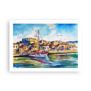 Poster - Regenbogennachmittag - 70x50 cm