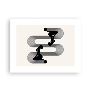 Poster - Sinnliche Symmetrie - 40x30 cm