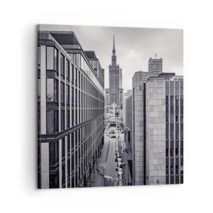 Bild auf Leinwand - Leinwandbild - Warschauer Tal - 60x60 cm