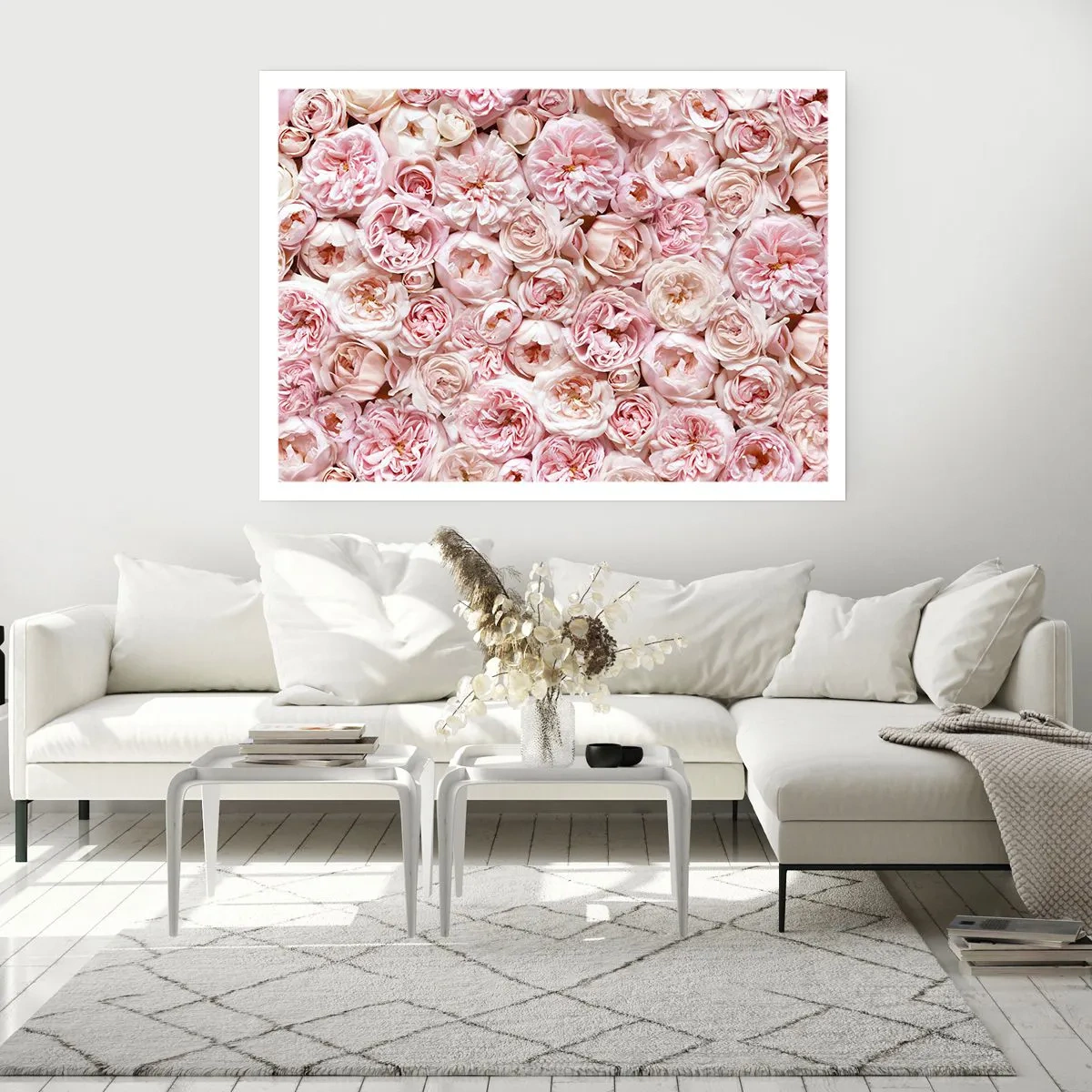 Poster - Auf Rosen gebettet - 91x61 cm