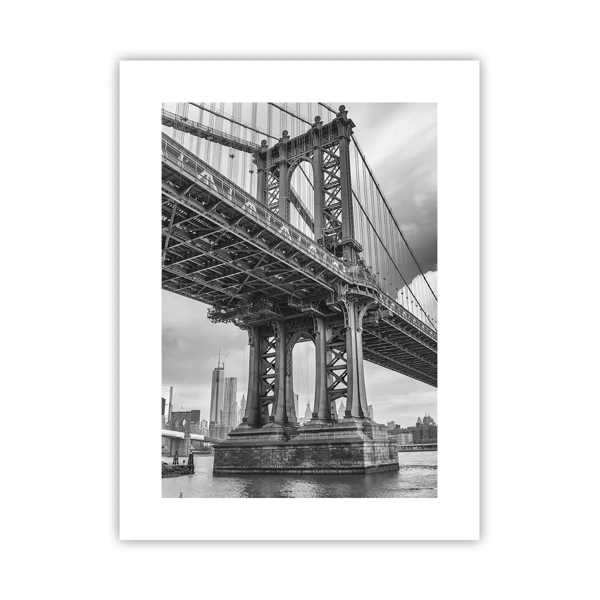 Poster - Ins Herz der Stadt - 30x40 cm