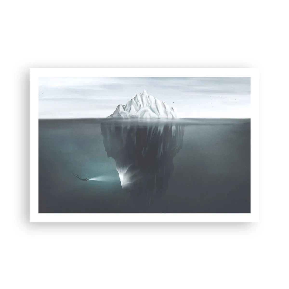 Poster - Unterwassergeheimnis - 91x61 cm