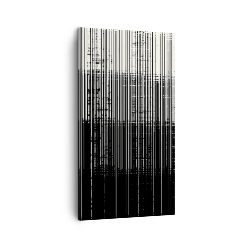Bild auf Leinwand - Leinwandbild - Wellen und Vibrationen - 45x80 cm