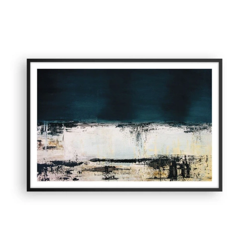 Poster in einem schwarzem Rahmen - Horizontale Komposition - 91x61 cm