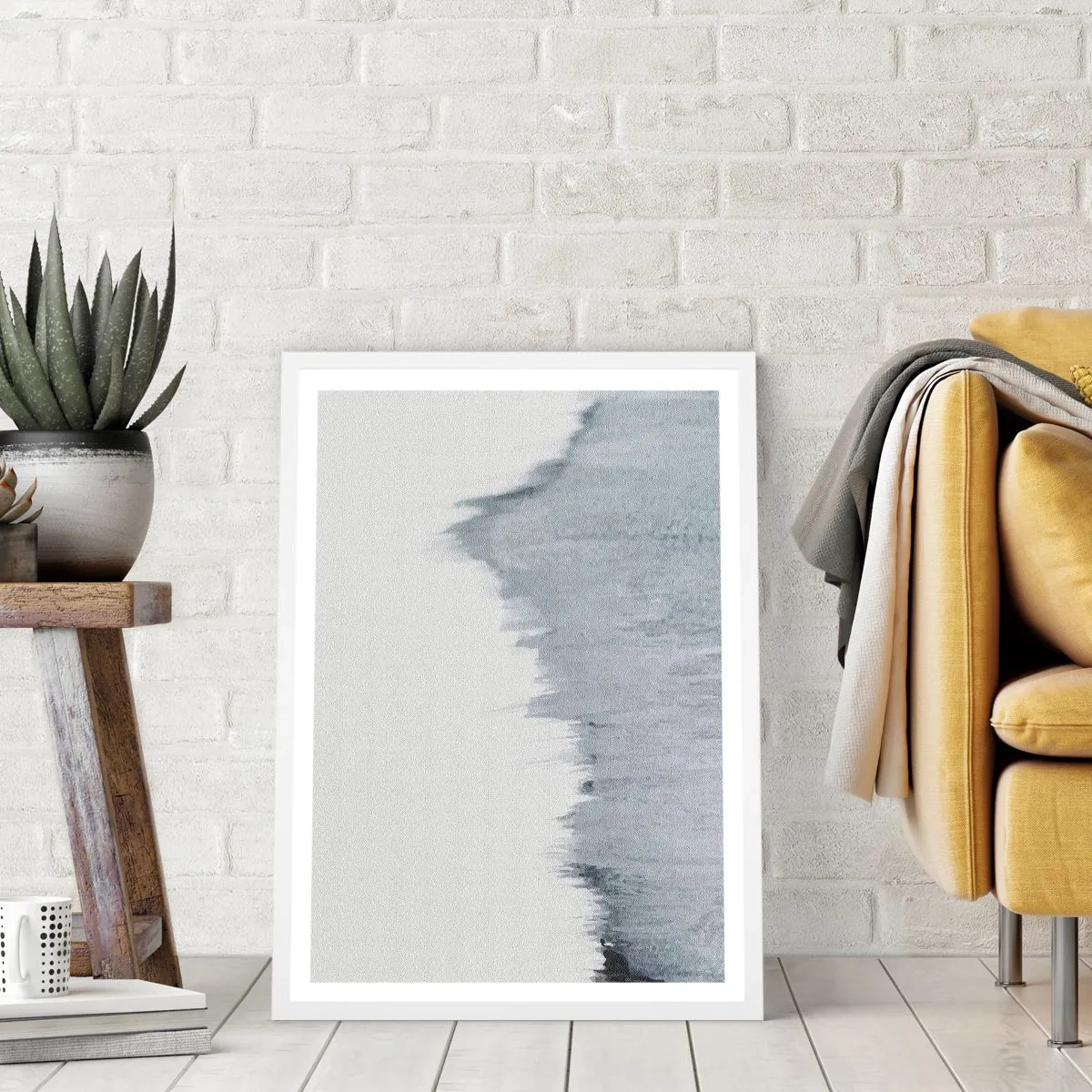 Poster in einem weißen Rahmen - Mysteriöse Aufzeichnung - 40x50 cm