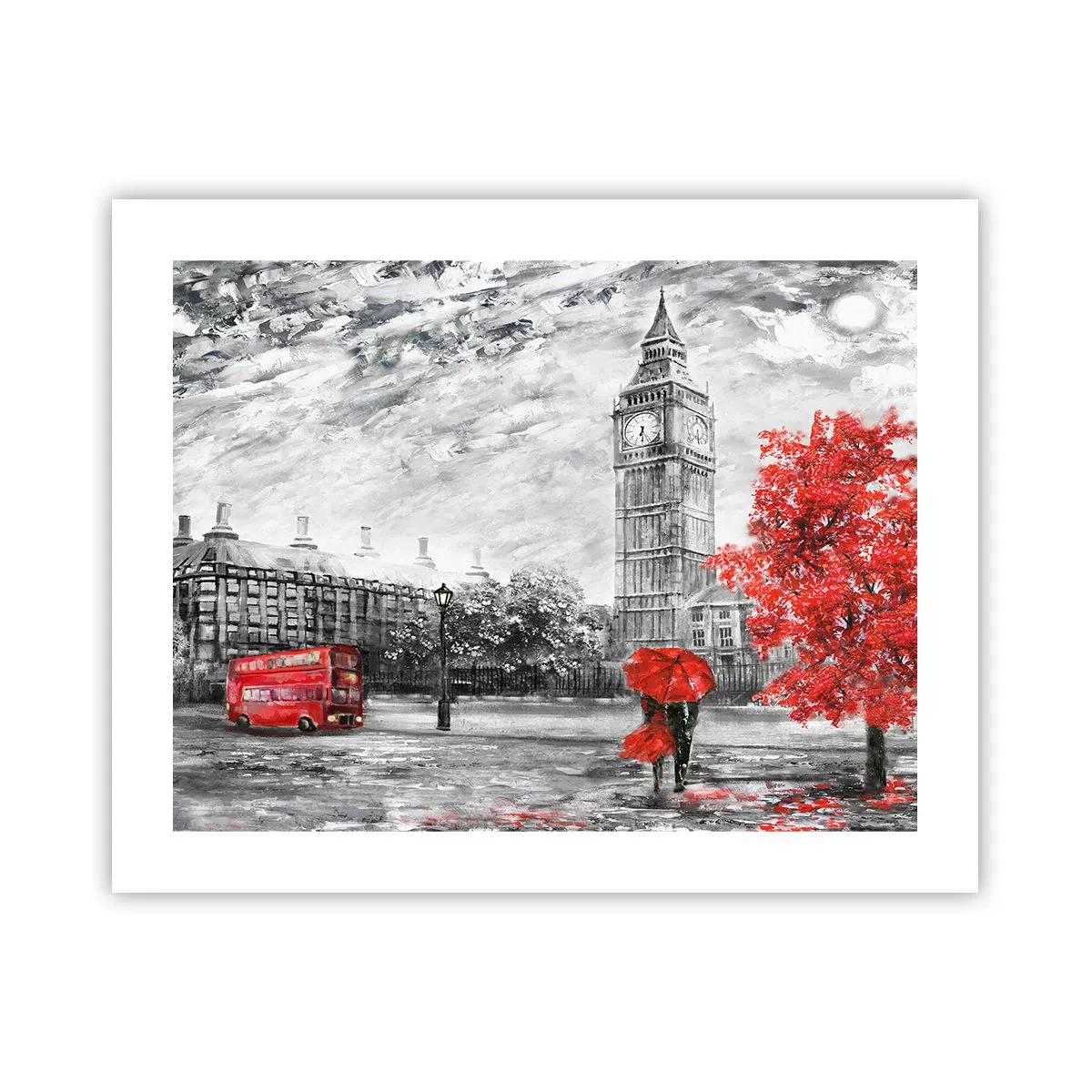 Poster - Ein aufregender Tag - 50x40 cm