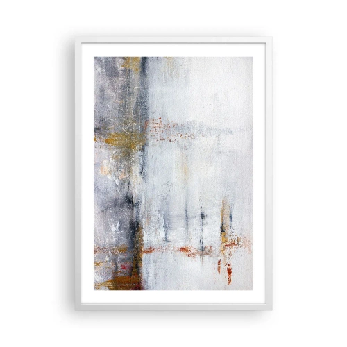 Poster in einem weißen Rahmen - Hinter dem Luftvorhang - 50x70 cm