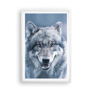 Poster in einem weißen Rahmen - Werden Sie die Herausforderung annehmen? - 61x91 cm