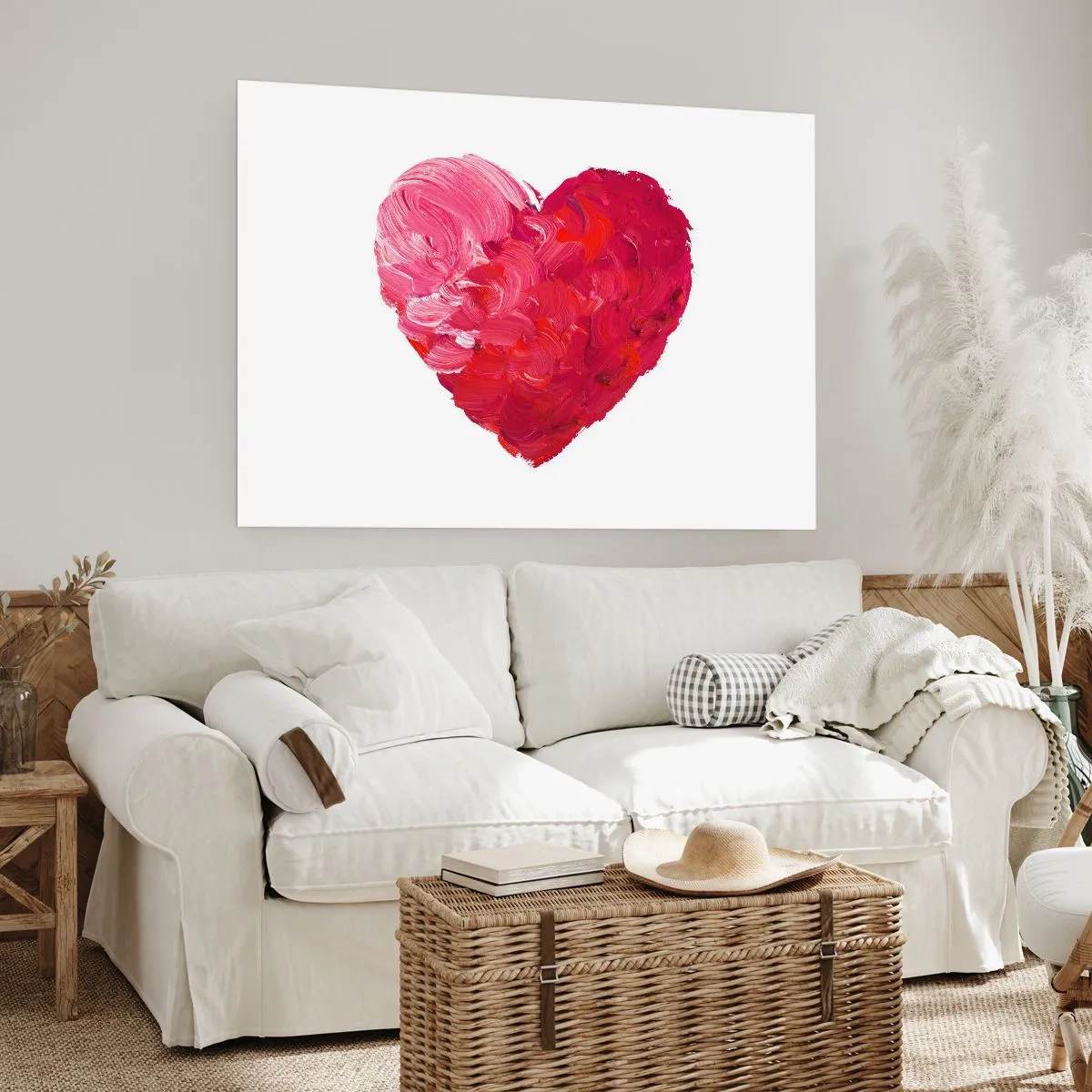 Poster - Alles was du brauchst ist Liebe - 70x50 cm