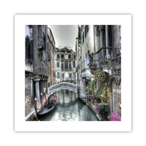 Poster - Seit Jahrhunderten in stiller Besinnung - 40x40 cm