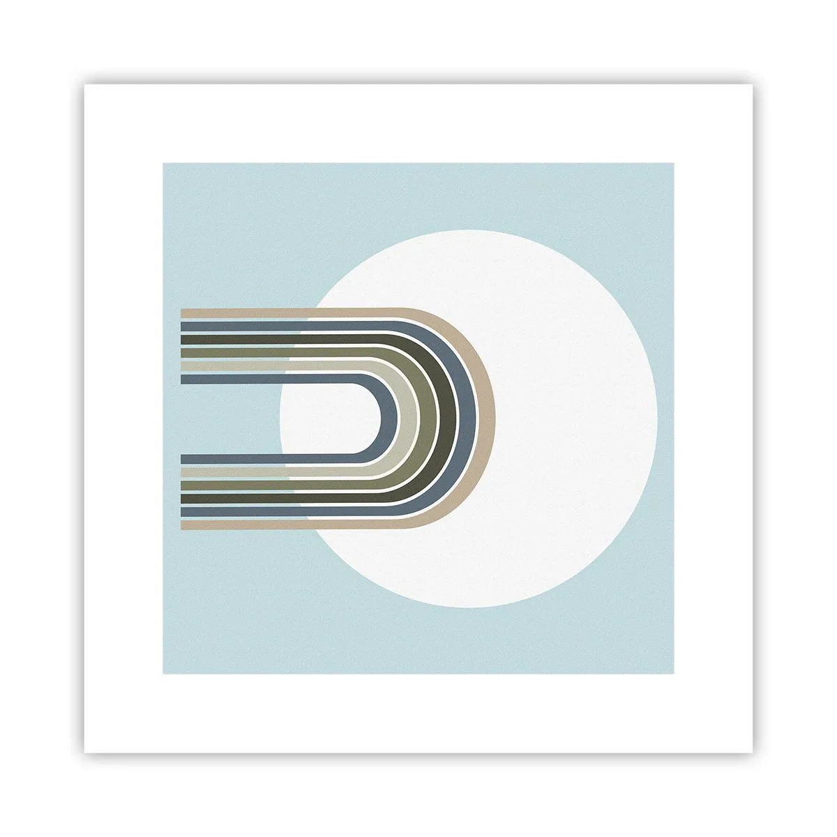 Poster - Unwiderstehliche Anziehungskraft - 30x30 cm