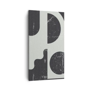 Bild auf Leinwand - Leinwandbild - Komposition oben und unten - 45x80 cm