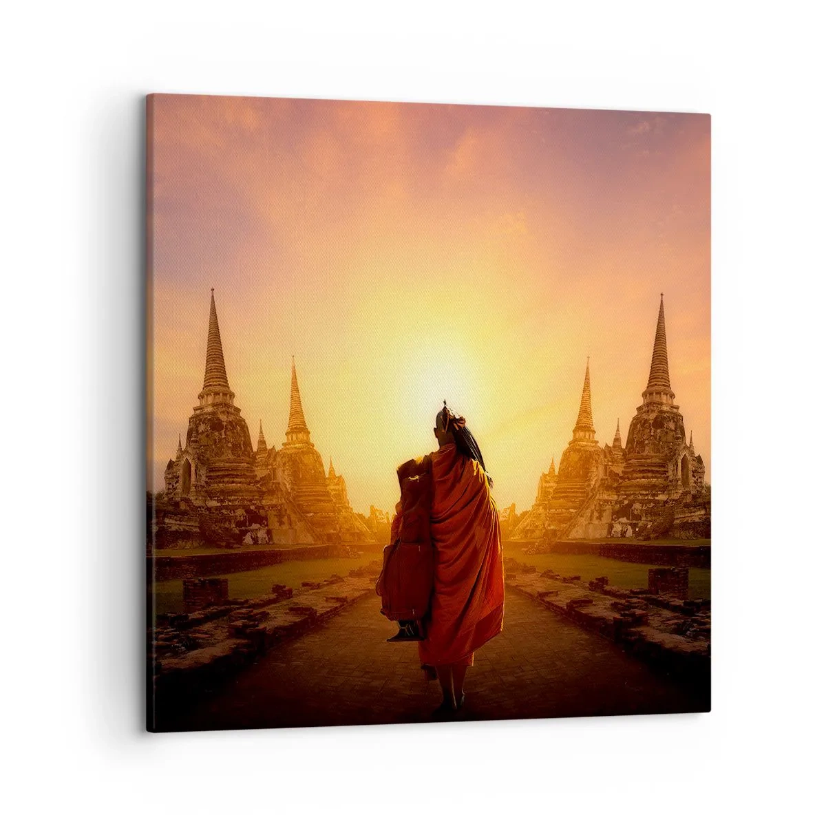 Bild auf Leinwand - Leinwandbild - In Frieden für die Ewigkeit - 50x50 cm