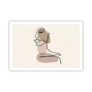 Poster - Sich selbst zugehört - 91x61 cm