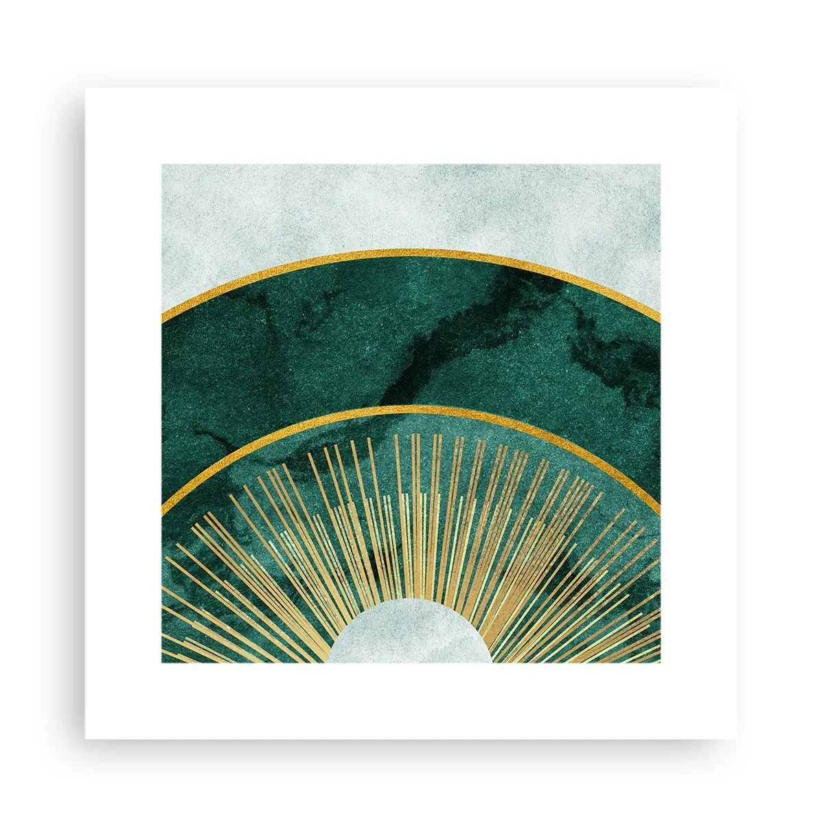 Poster - Anderes Sonnensystem - 30x30 cm