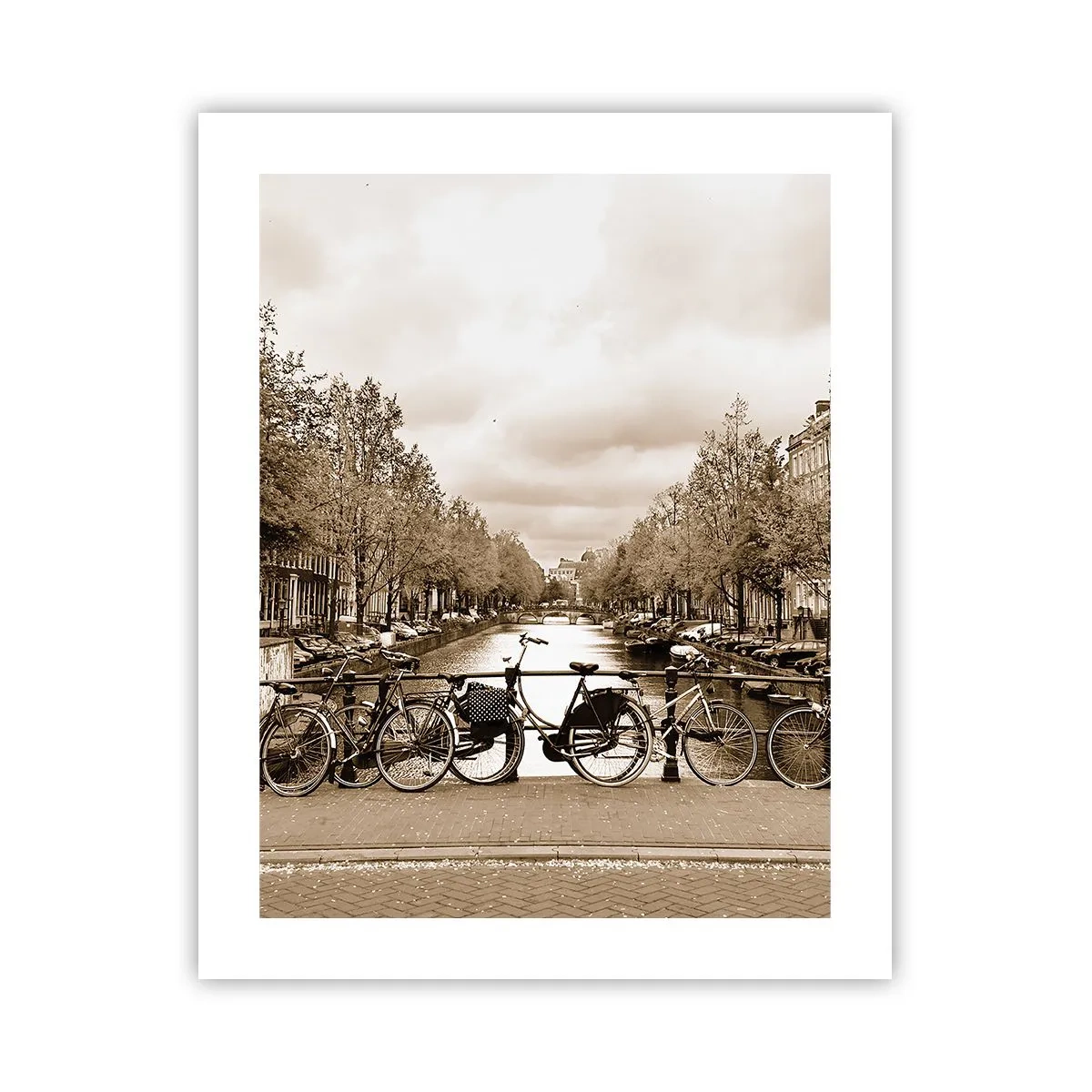 Poster - Niederländische Atmosphäre - 40x50 cm