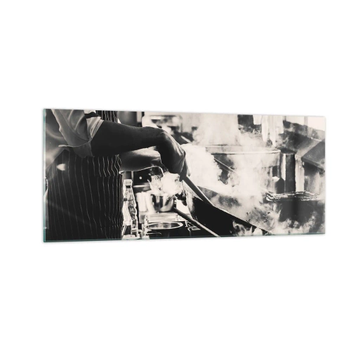 Glasbild - Bild auf glas - Alchemie der Aromen - 100x40 cm