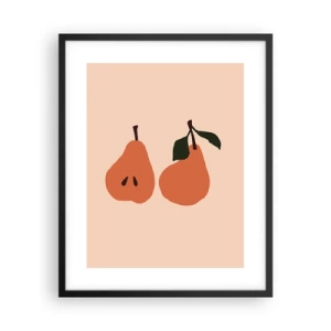 Poster in einem schwarzem Rahmen - Pure Süße - 40x50 cm