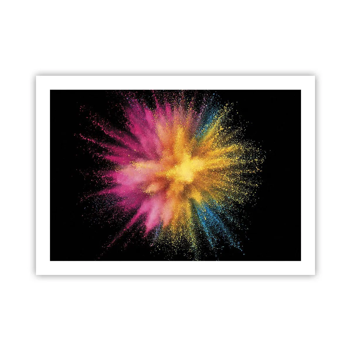 Poster - Die Geburt der Farben - 70x50 cm
