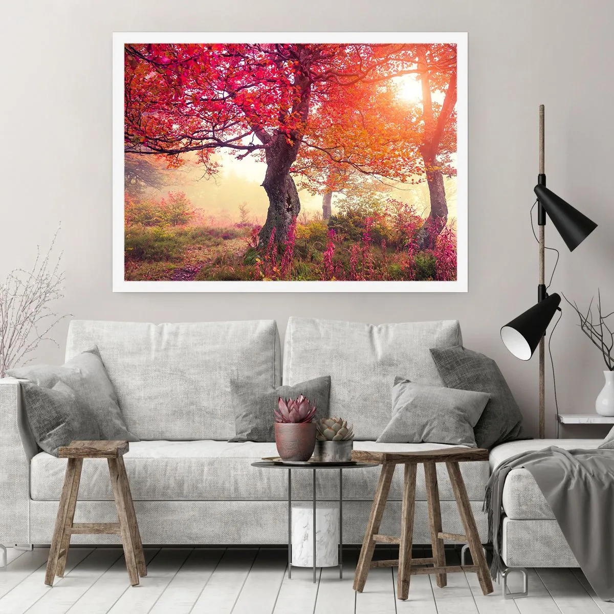 Poster - Blühende Raserei - 40x30 cm