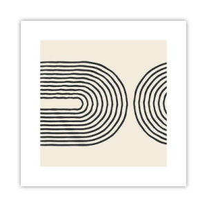 Poster - In einem Moment ... - 30x30 cm