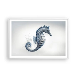 Poster in einem weißen Rahmen - Subtiler Witz der Natur - 91x61 cm